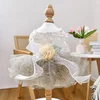 Gonna in pizzo camelia