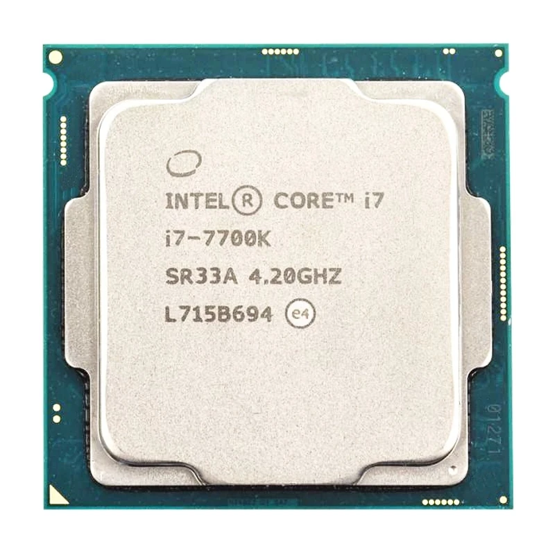 Intel Core I7 7700K 4.2ghz Quad-Core CPU - Desktop Power