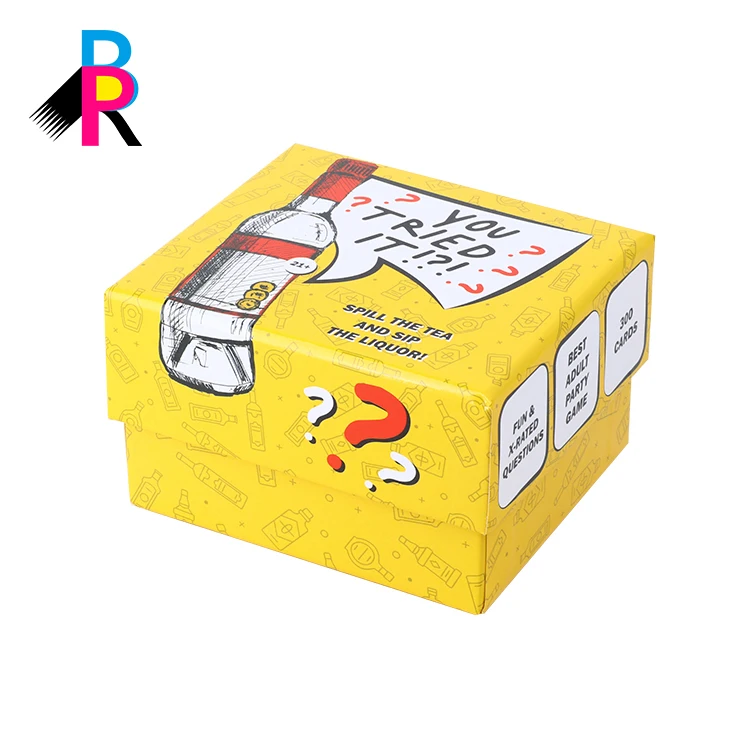 Fun Drinking Playing Cards Printing Man Woman Adults Outdoor Parties Card Game Custom