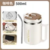 Light brown + 304 straw + folding spoon