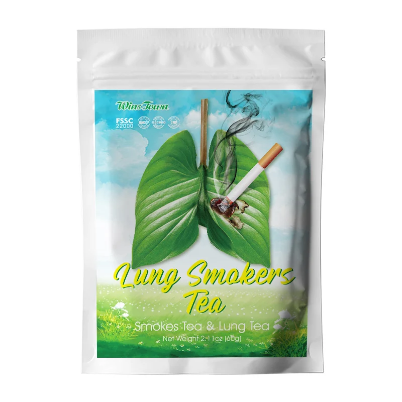 Winstown  Lung Smokers Tea Cleansing Quit Smoking Teabag Private Label Chinese Herbal  Lung Detox Tea