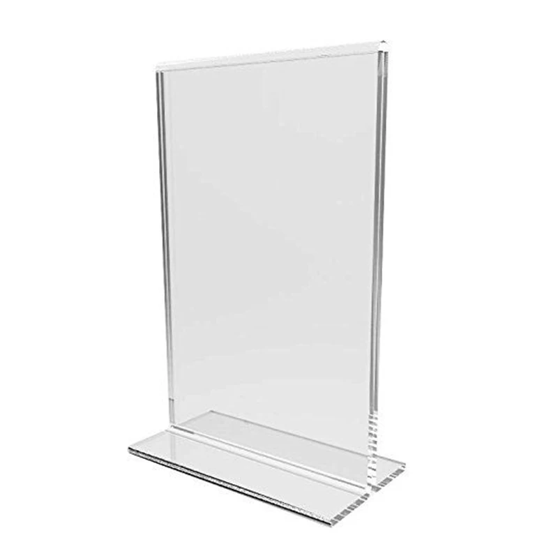 Acrylic Table Stand Menu Holder