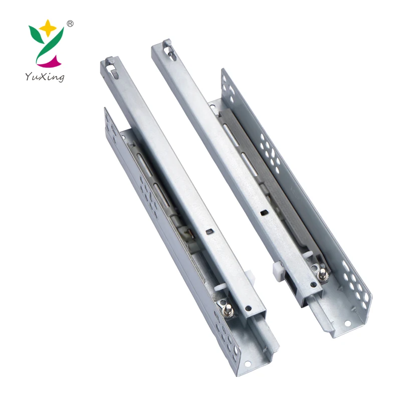Usion Top Full Extension Telescopic Slide Soft Close Concealed Drawer Slide