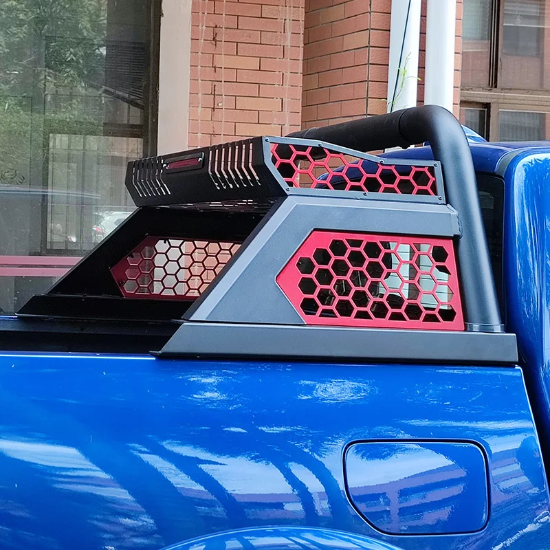 Universal Adjustable Roll Bar Steel Carrier Cage Truck Bed Rack For