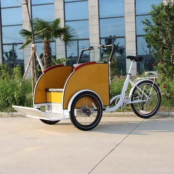 3 Wheel Motorcycle Rickshaw Front Loading Electric Bicycle Pedicab ...