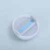 Opal body light gray sheet-blue silicone