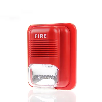 Conventional Fire Alarm Flashing Light Dc24v Alarm Strobe Sounder Fire ...