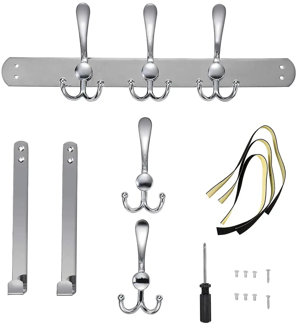 Over Door Hooks Hanger,Door Hooks For Bedrooms,Stainless Steel Hooks