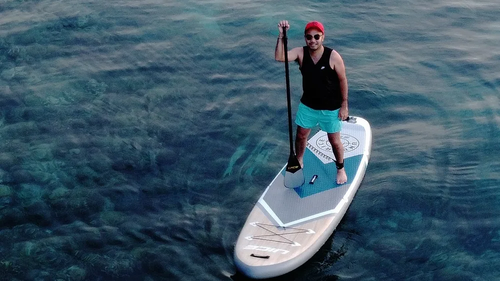 Uice 11'x33''x6'' Triple Layer Strongest Wood Design Inflatable Sup