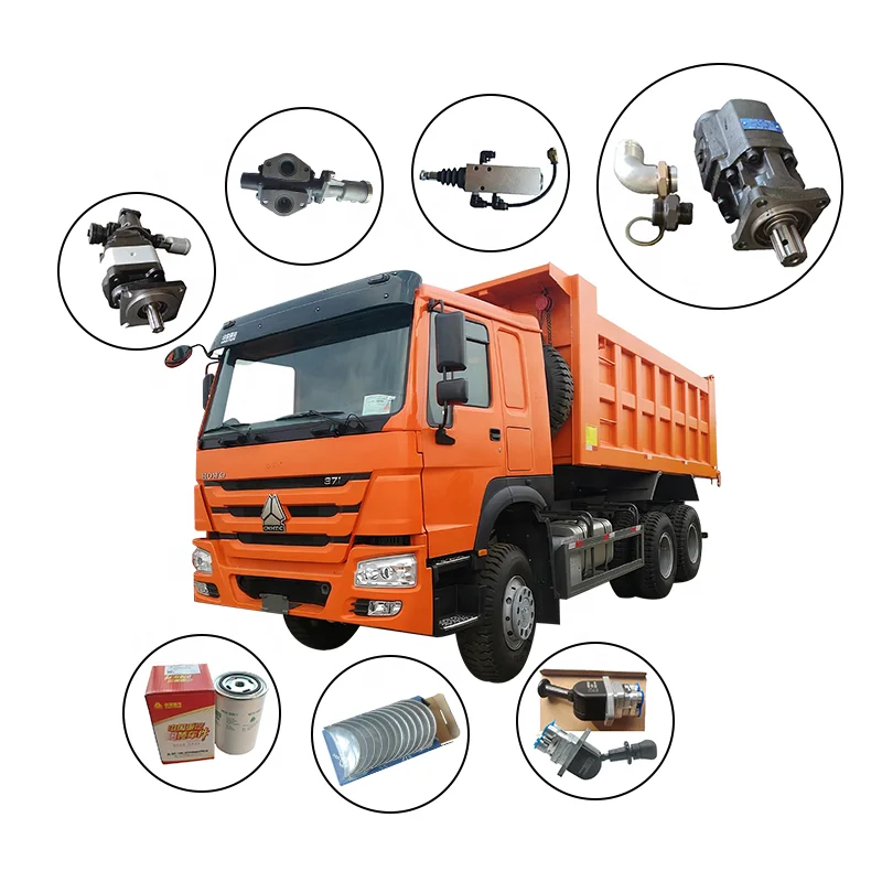 Pièces détachées d'origine pour camions Sinotruk, Shacman, Foton, Dongfeng, JAC, FAW