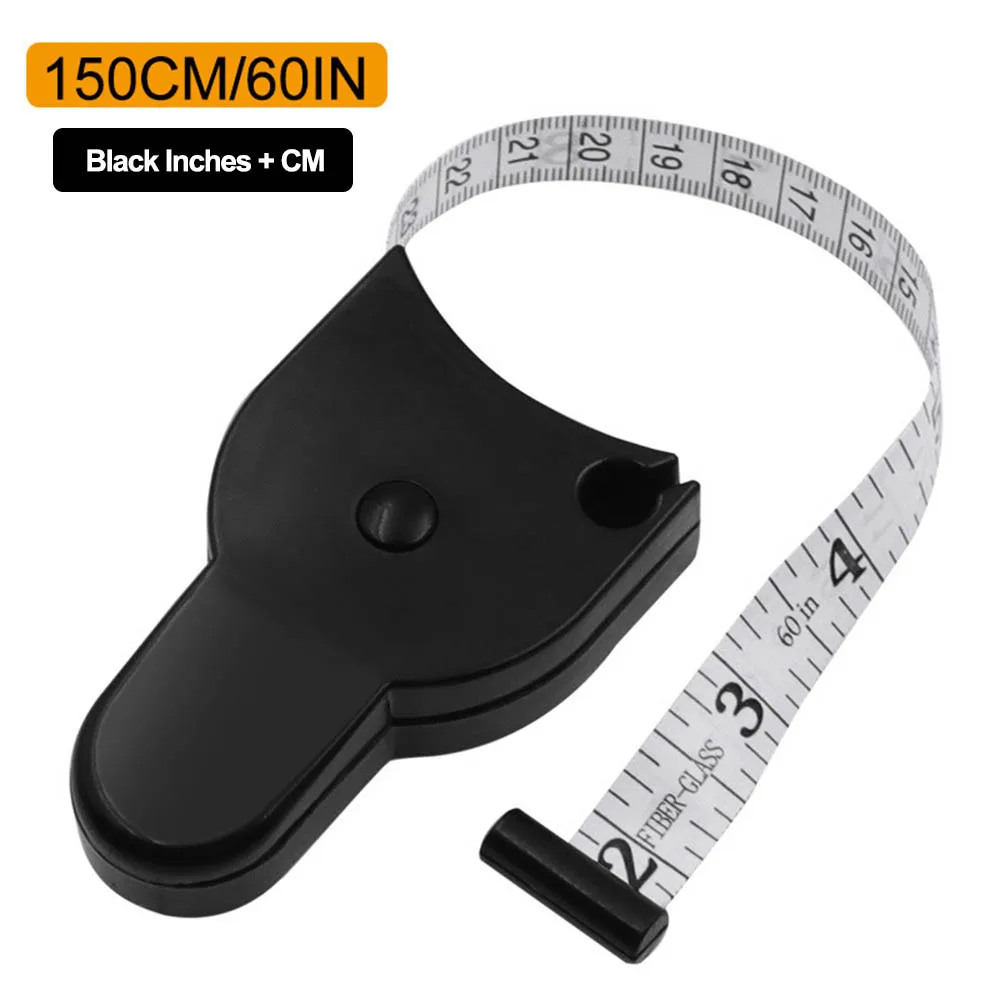 Self-tightening Body Measuring Tape Ruler 150cm/60 Inch Sewing