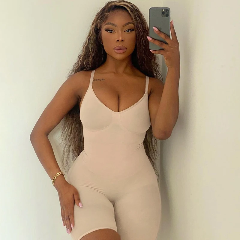 Bomblook K22rp579 High Quality Solid Color Shapewear Bodysuit Seamless  Jumpsuit Women Shapewear - Buy Seamless Jumpsuit,Shapewear For Women,Women  Shapewear Product on Alibaba.com