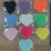 11 renkler kalpler bir set