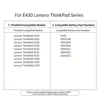 Pour Lenovo Y480 Y485 Y580 E49 E430 E435 E530 E531 G510