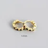 Pietra nera oro 5.5mm