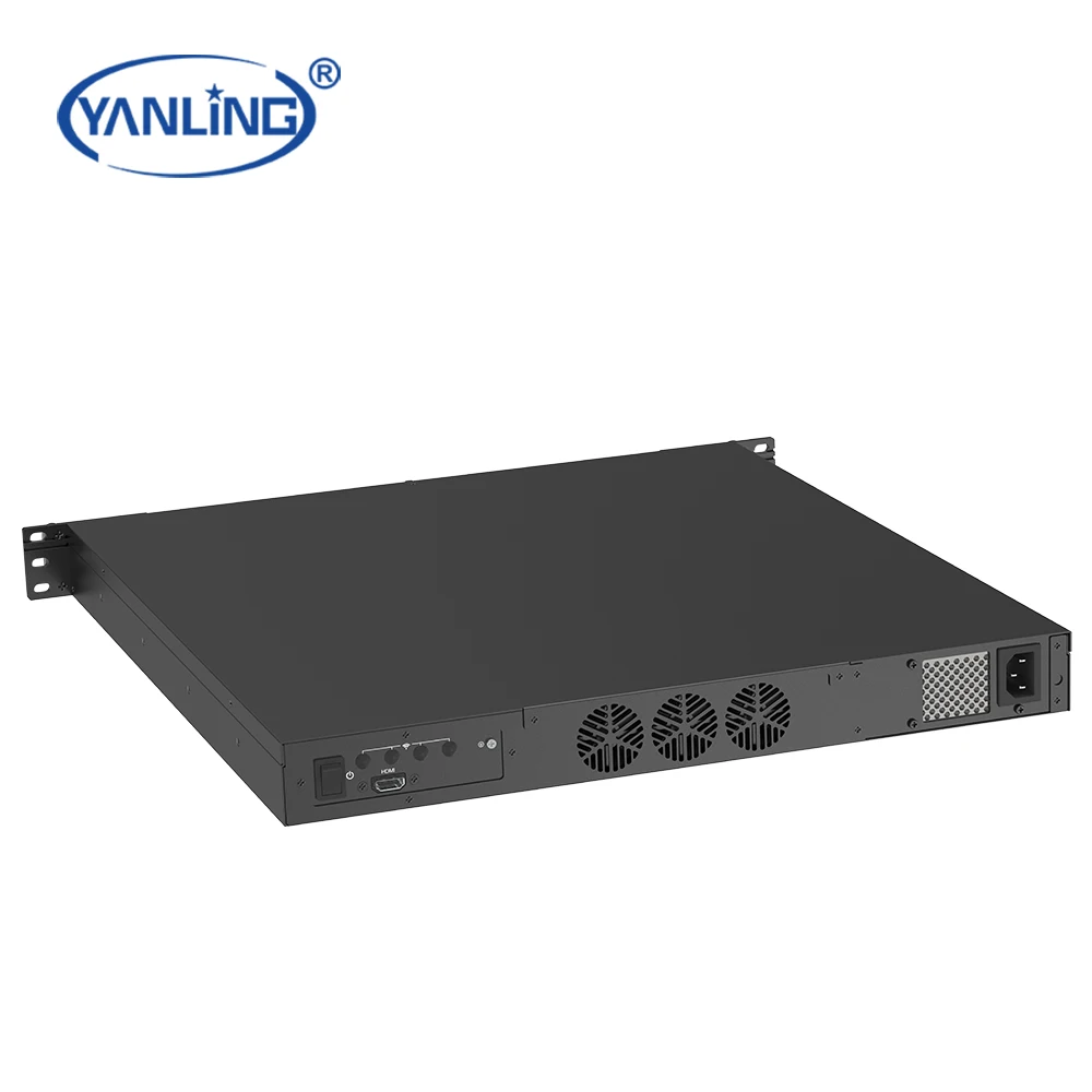 Firewall Rackable 1U HUNSN RS11 - Intel Core I5, 6 Ports Gigabit, 8Go RAM, 64Go SSD - Compatible PfSense, OPNsense