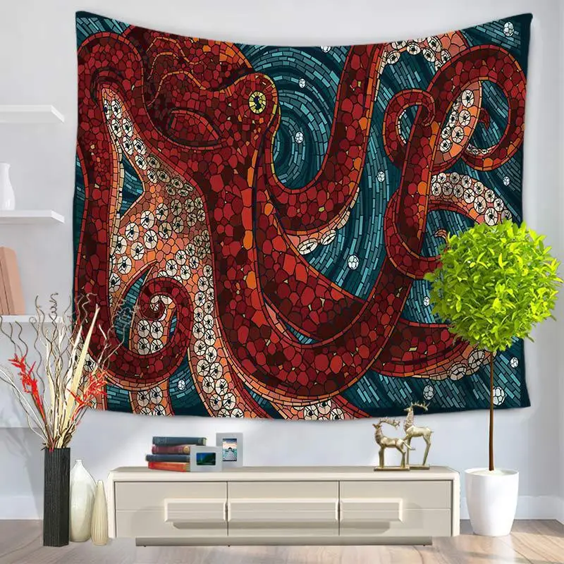 Custom Tapestry Woven Wall Hanging High Quality Bedroom Woven Throw ...