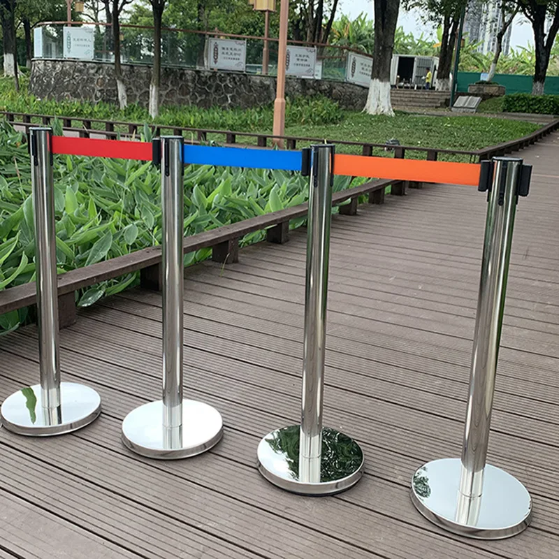 Tensator Stainless Retractable Barrier for Crowd Management supplier