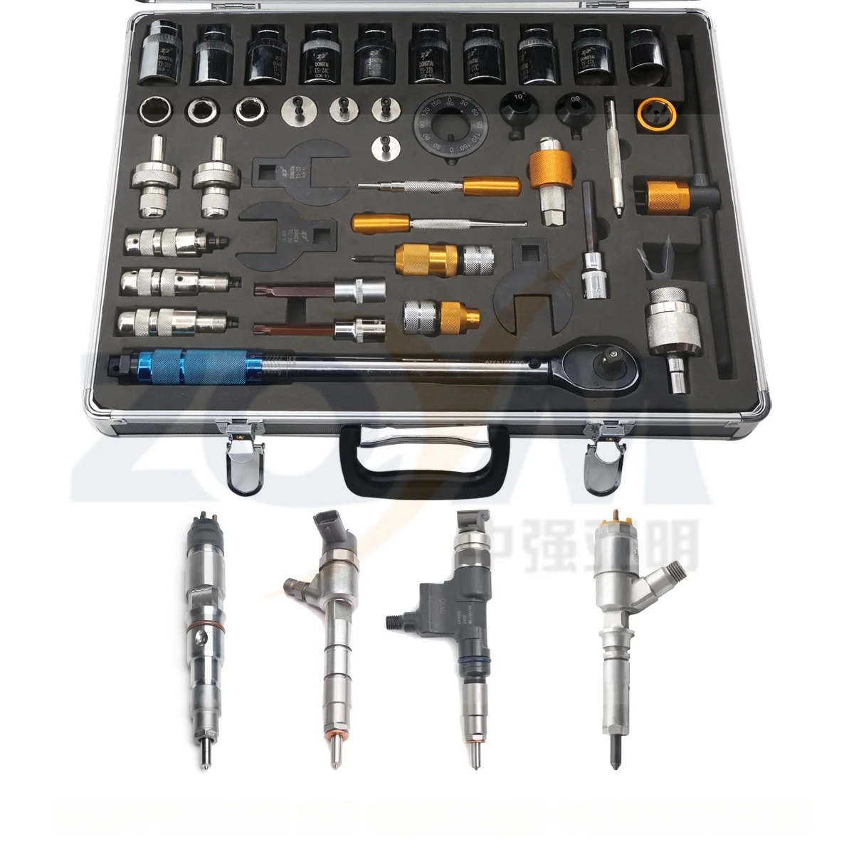 ZQYM 42PCS Common Rail Fuel Injector Assemble Disassembly Diesel