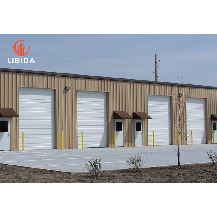 Fast Assembled Two Story Steel Structure Warehouse