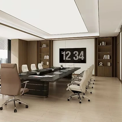 Melinco PVC Aynı Renk Duvar Paneli Dolap Ofis Oturma Odası Köşk Spor Salonu Hastane Modern Tasarım Su Geçirmez Grafik Tasarım