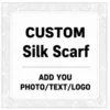 custom silk scarf