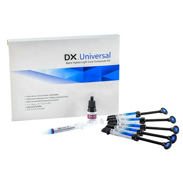 Dental Universal Composite Light Cure Materials Dental Materials Light Curing Resin Kits Acid Etch Dental Composites details