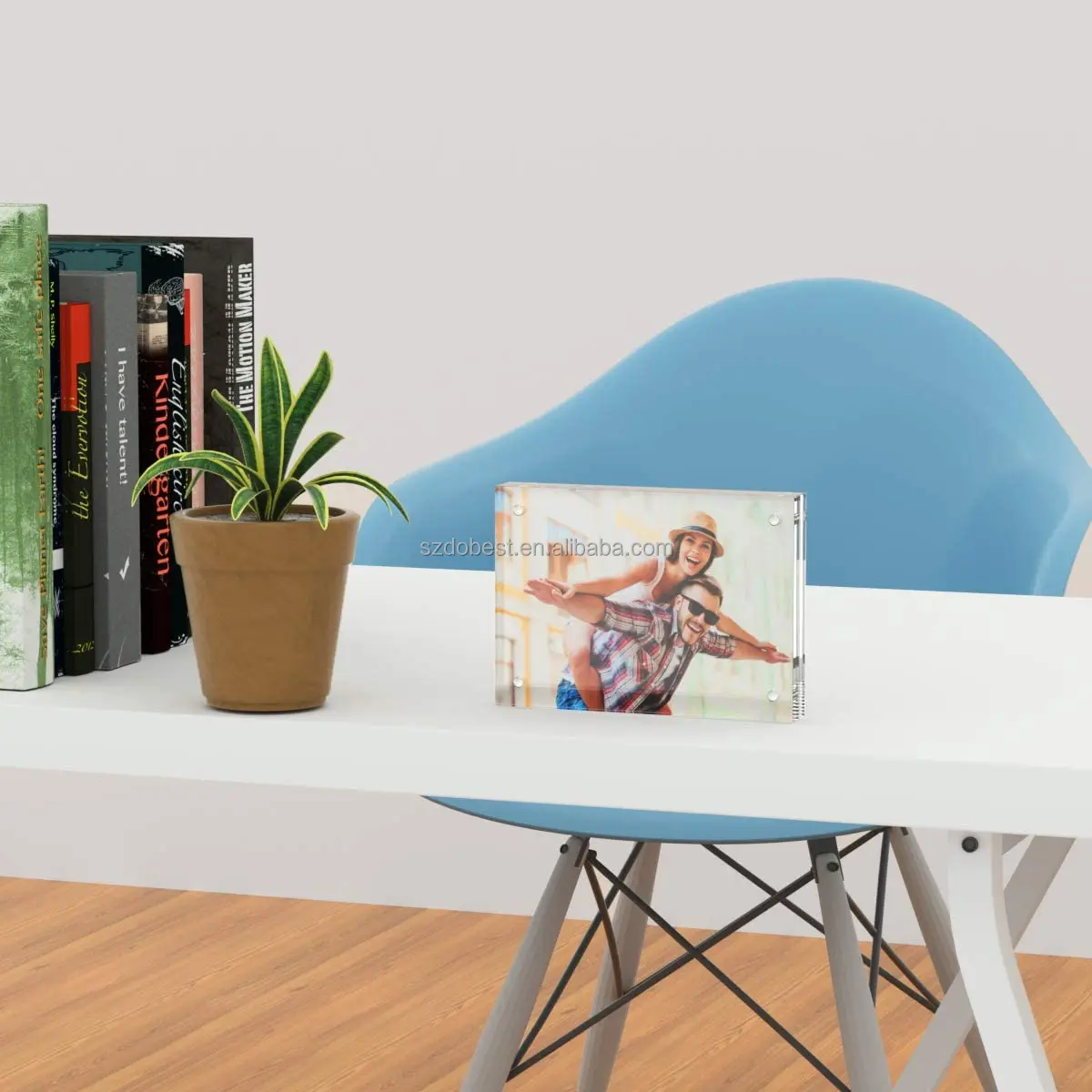 11x14 Clear Acrylic Wall Rectangle Picture Frame For Degree Certificate