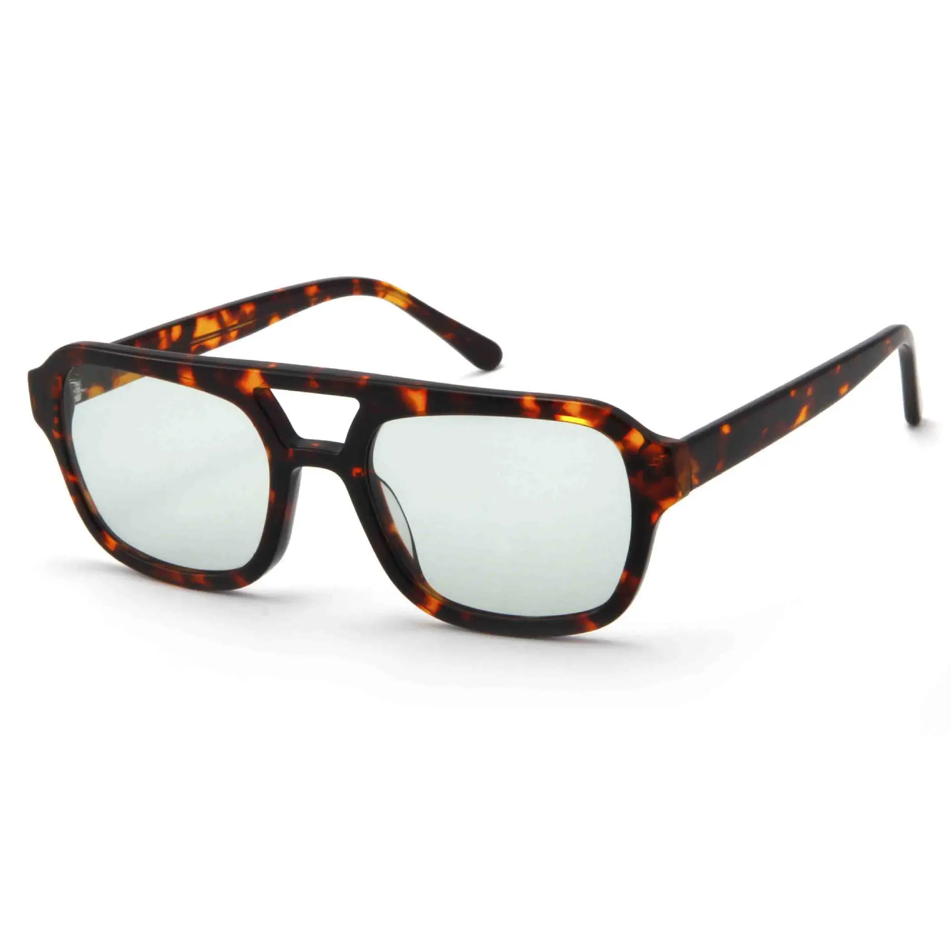 Konlley Vintage Sunglasses - Retro Non-slip TR Frame, Polarized/Non-Polarized Lens, 100% UV Protection - View #8