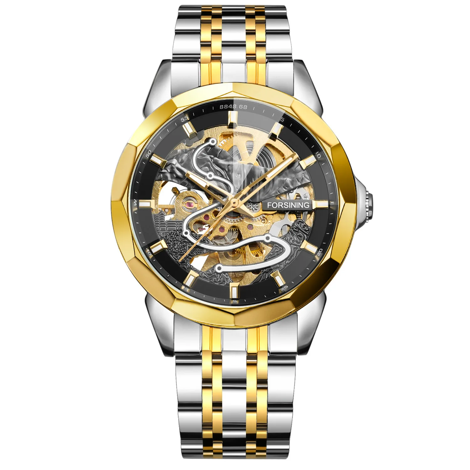 Diamond Automatic Men's Watch OM-000881