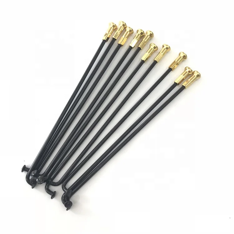 
Черные мотоциклетные спицы из нержавеющей стали, колесные диски, черная спицевая соска 