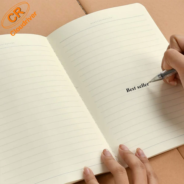 A4 A5 Kraft Cover Notebooks Blank Sketchbook Drawing Notebook School