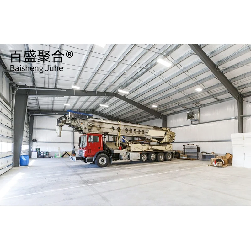 Metal Structure Storage Kits Light Weight Steel Frame Garage Modern Warehouse Loft Steel Warehouse Building