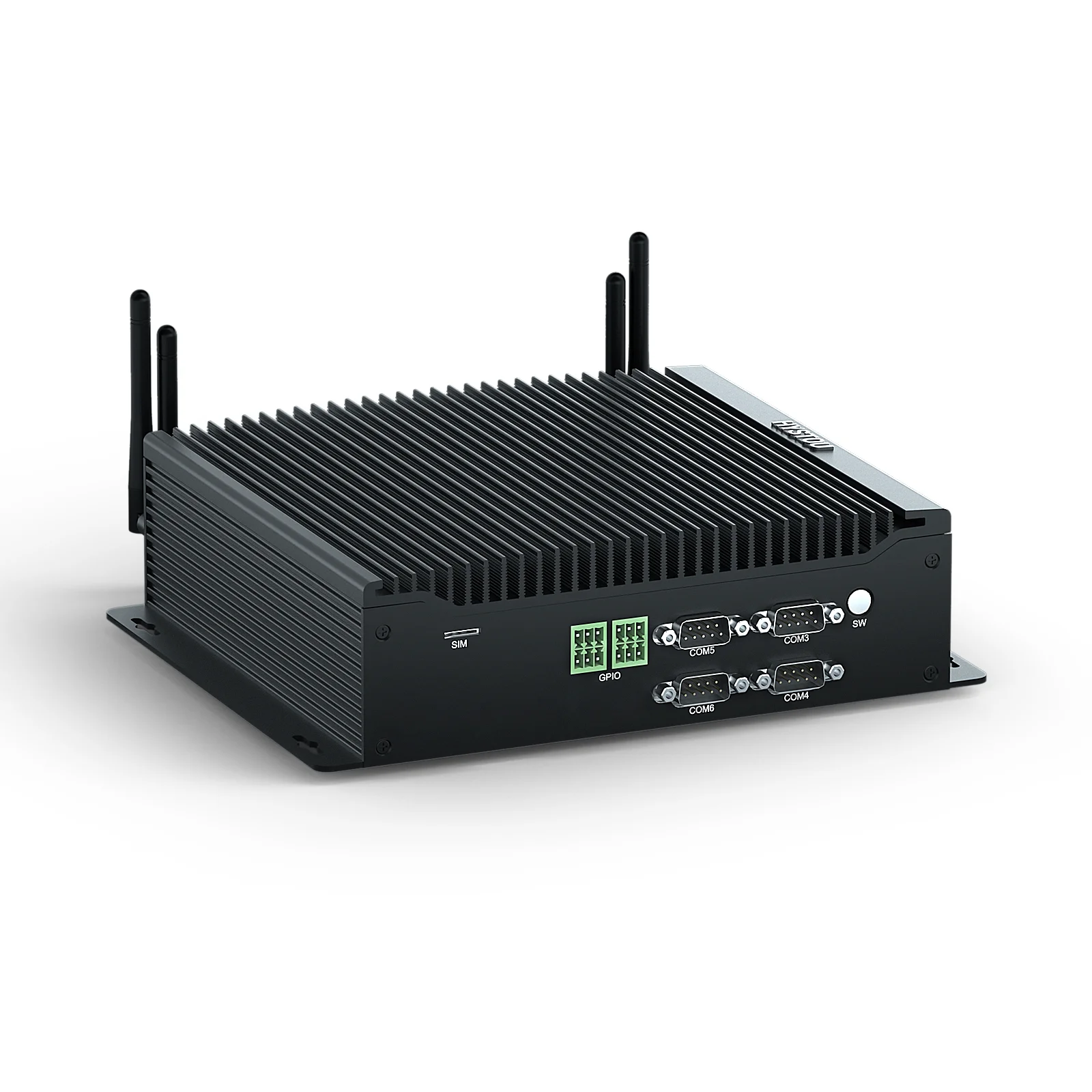 HYSTOU Factory Desktop Computer Intel Core I5 10310U Dual DDR4 GPIO 6 COM Triple Display Industrial Fanless Mini PC