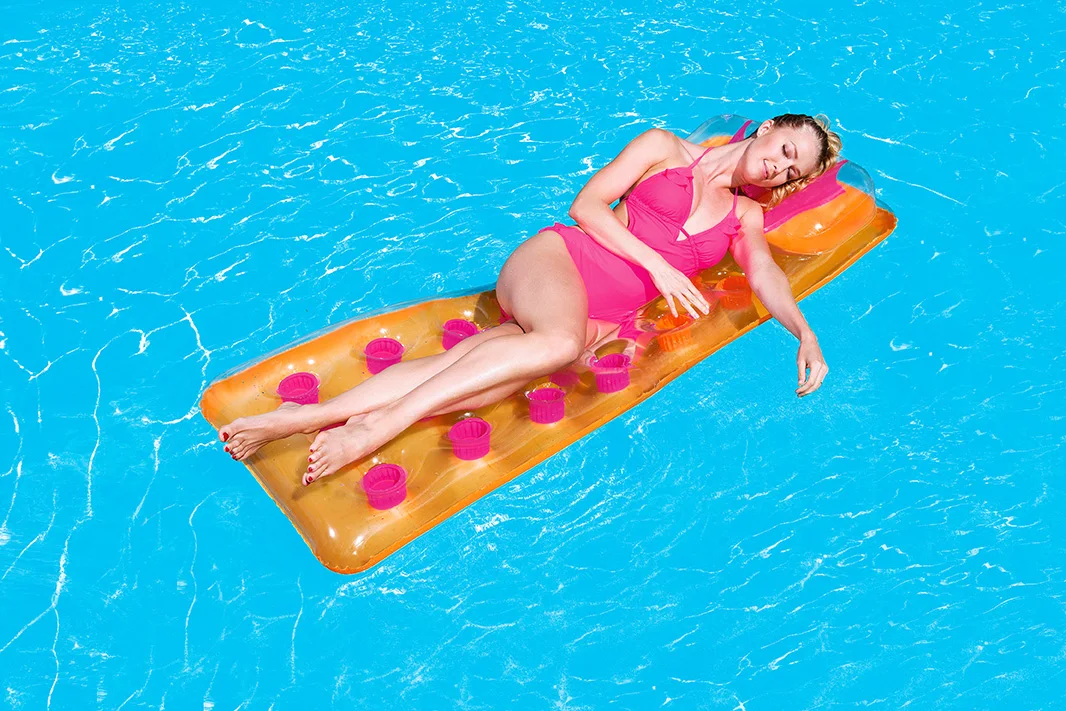 Bestway 43015 single Inflatable pool float mattress