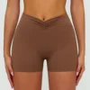 Dark Brown Coffee Shorts