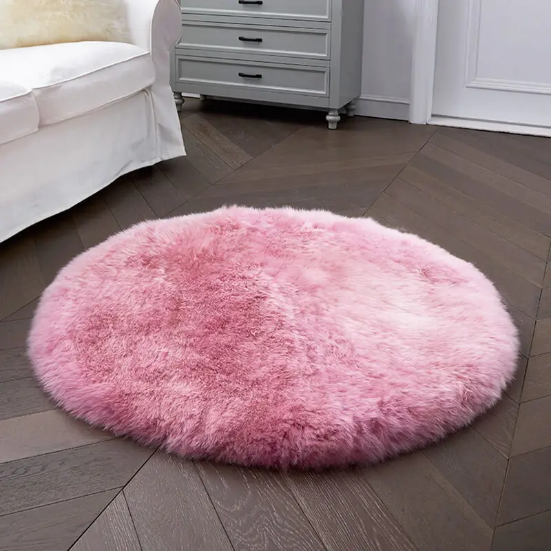 Luxury Genuine Australian Sheepskin Area Rug Long Hair Fluffy Large