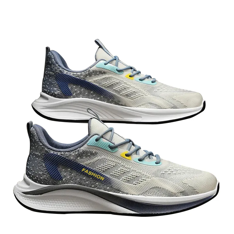 Men's summer breathable mesh surface casual men's shoes soft soled running shoes