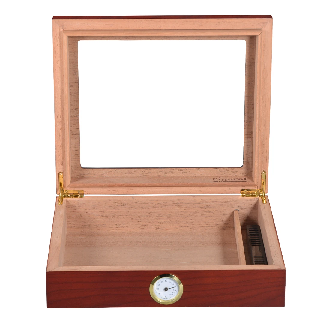 2023 Customized Handmade Cigar Humidor Wood Cigar Boxes Manufacturer