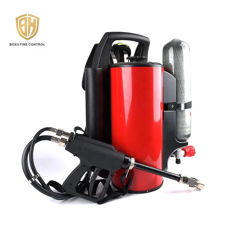 Fire Fighting Systems Backpack Water Mist Fire Extinguisher