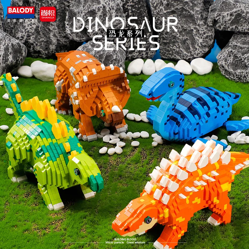 Dinosaures Jouets Jurassic World Jouets Lego Dinosaures Puzzle Blocs de  jouets assemblés