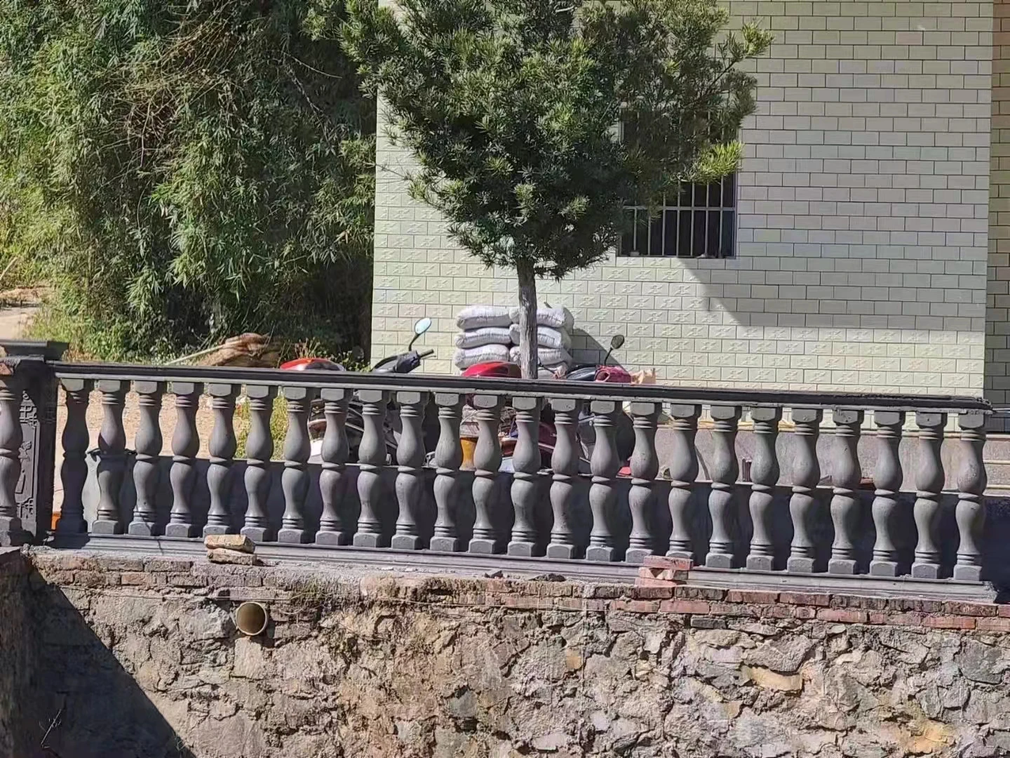 Reazone Concrete Rail Mold - Durable Double Round Baluster