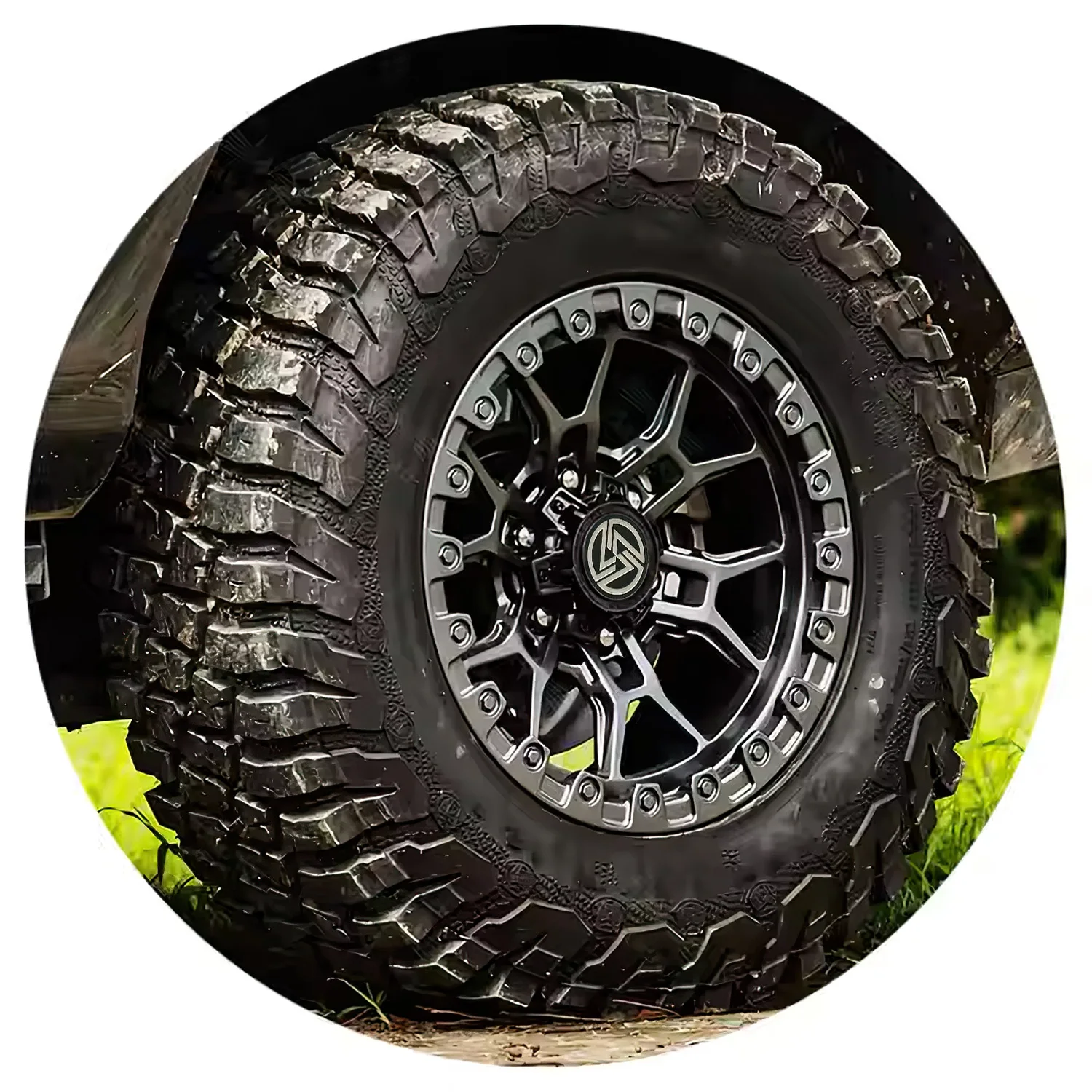 XL Custom Concave Beadlock Off Road Truck Forged Wheels Pickup Rims for ATV UTV 5x114.3 6x139.7 15 16 17 18 19 20 22 24 Inch Rim - Image 3