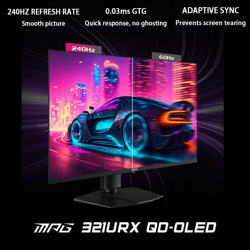 MSI MPG 321URX QD-OLED 31.5インチ　240hz MPG 321URX QD-OLED