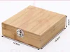 Boîte en bambou personnalisée 16,8*14,8*4,9 cm