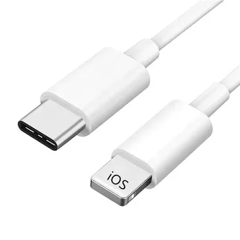 Wholesale Fast Charger USB-C-8pin Type-c Pd Cable Sync charger cord 18W PD Charging Data Cable For Iphone For Apple