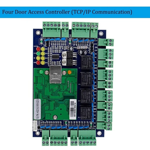 Yistar TCP/IP Ethernet Access Control Board for 1-4 Doors