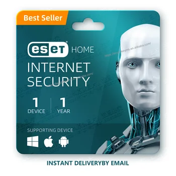 24/7 Online Genuine License ESET Internet Security Key 1 Device 1 Year / ESET NOD32 AntiVirus Key Software