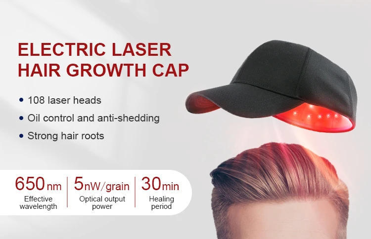 Portable Anti-hair Loss Laser Hat Infrared Hair Growth Laser Cap For Hair  Regrowth And Rejuvenation - Buy Laser Hair Growth Cap,High Quality Low  Level Laser Therapy Hair Growth Caps Diode Laser Hat