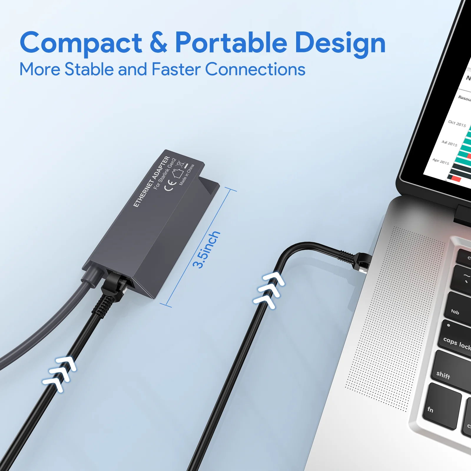 EDUP Starlink Ethernet Adapter - Enhance Your Starlink Satellite
